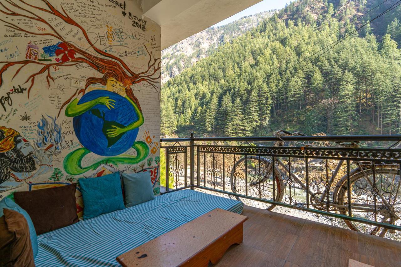 Nomads Hostel Kasol Exterior foto